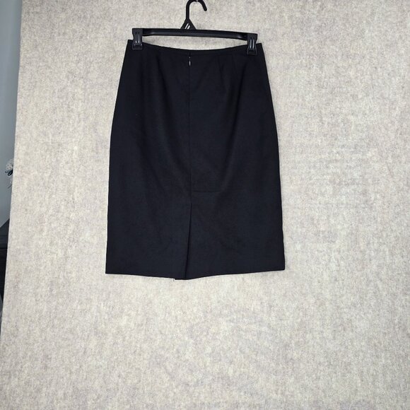 Kasper Womens Black Pencil Skirt Size 6 - Picture 2 of 6